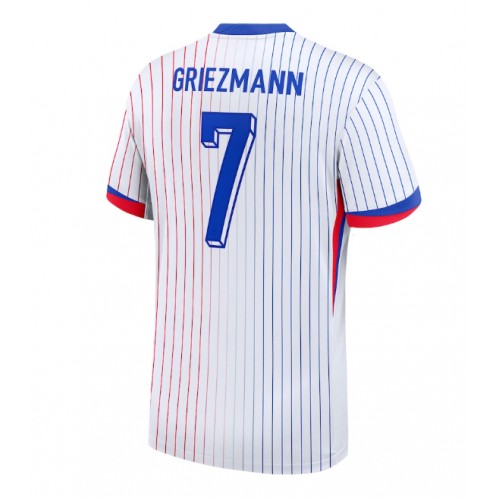 Pánský Fotbalový dres Francie Antoine Griezmann #7 ME 2024 Venkovní Krátký Rukáv